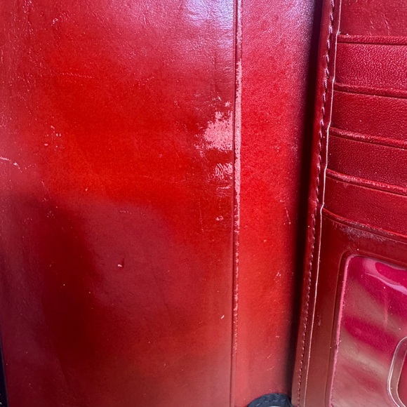 Dooney & Bourke Yellow Tartan Plaid Long Wallet, Vintage - Picture 13 of 13